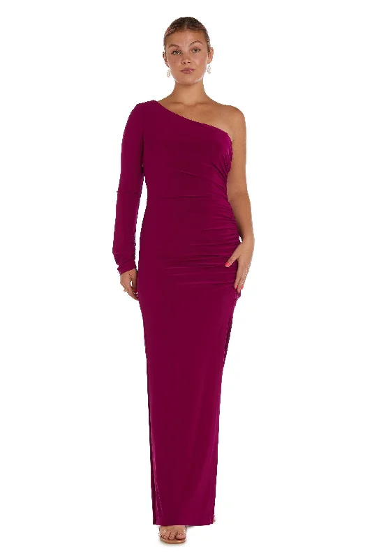 Magenta 6P Nightway Long Formal Petite Dress 22158P