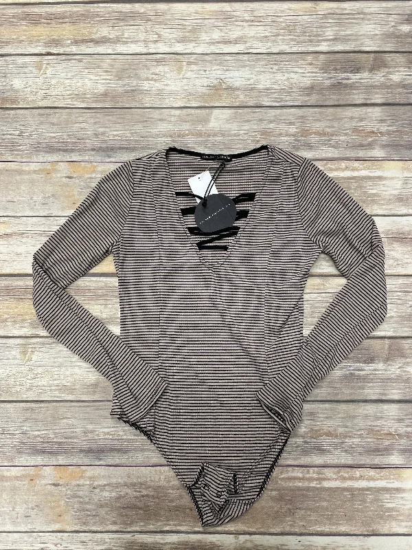 Bodysuit By Harlowe & Graham In Striped Pattern, Size: M