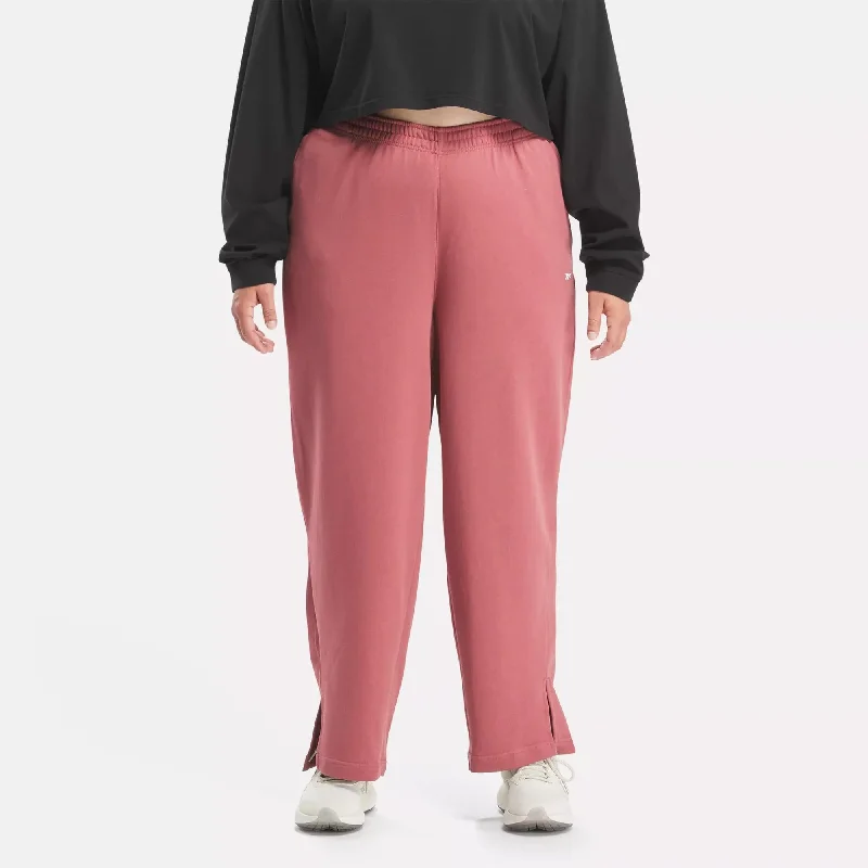 Classics Wide Straight Leg Pants (Plus Size)