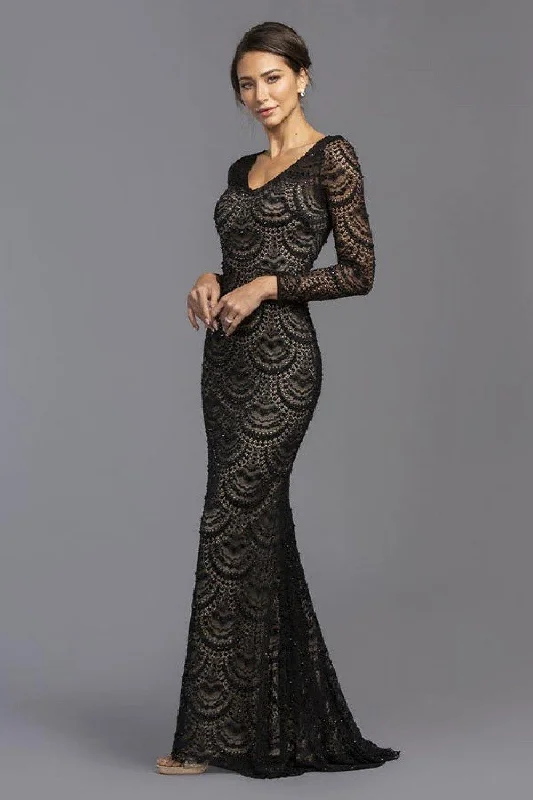 Long Fitted Formal Dress Sale