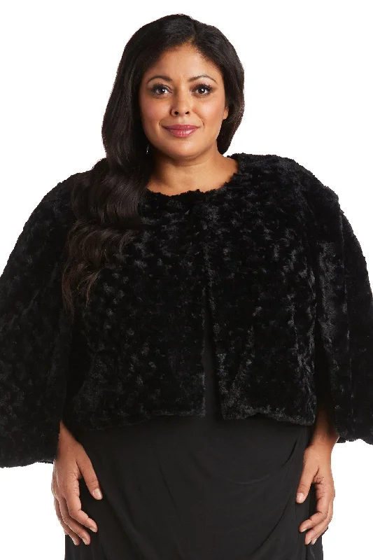 R&M Richards 7532WN Plus Size Capelet Jacket