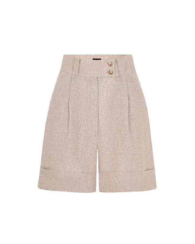 Linen shorts