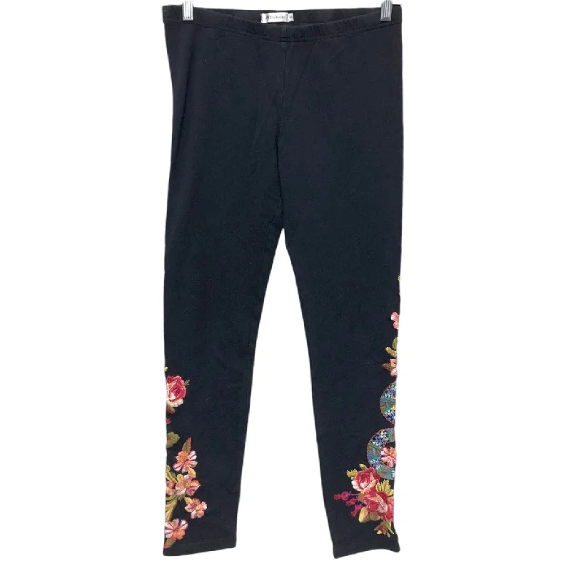 Pants Leggings By Johnny Was In Black, Size: S