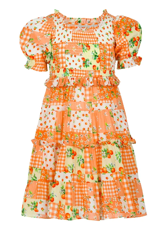 Orange Blossom Girls Dress