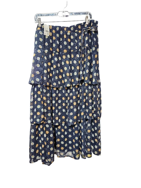 Skirt Maxi By Cato In Floral Print, Size: 2x