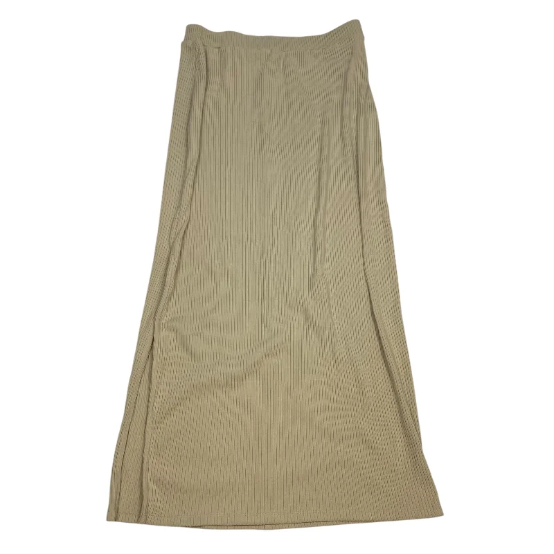 Skirt Midi By Old Navy In Tan, Size: M