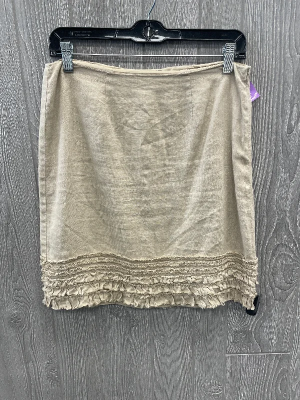 Skirt Midi By Tommy Bahama In Beige, Size: 2