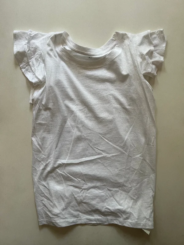 Top Short Sleeve By Loft In White, Size: Xs