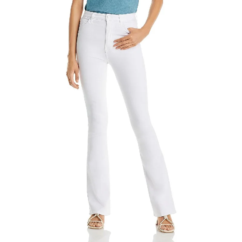 Womens High Rise Bootcut Skinny Jeans