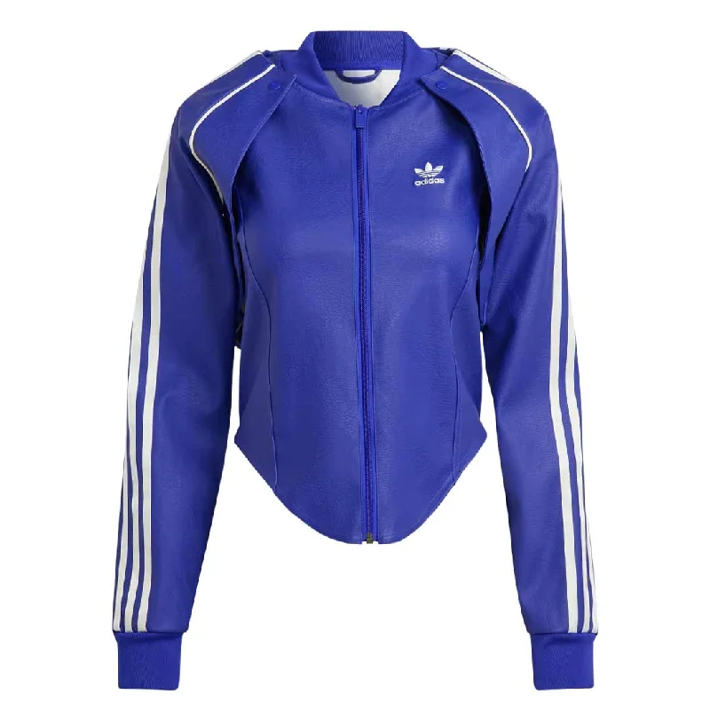 adidas - Women's Faux Leather SST Versatile Track Jacket (IK0497)