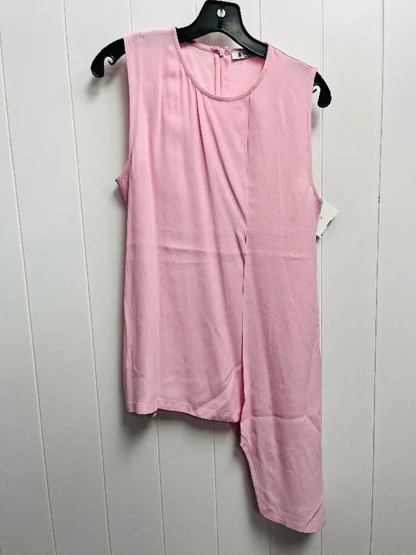 Blouse Sleeveless By dondup In Pink, Size: M