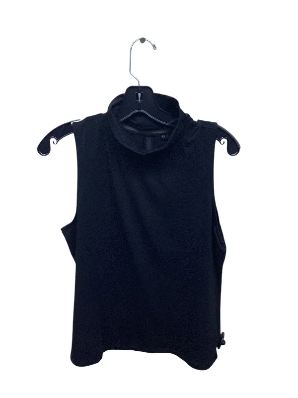 Top Sleeveless By Athleta In Black, Size: M