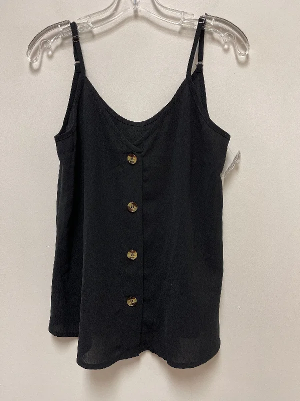 Top Sleeveless By Clothes Mentor In Black, Size: S