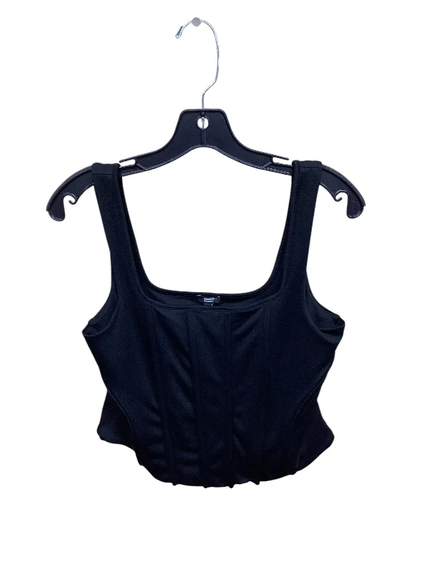 Top Sleeveless By Express In Black, Size: L