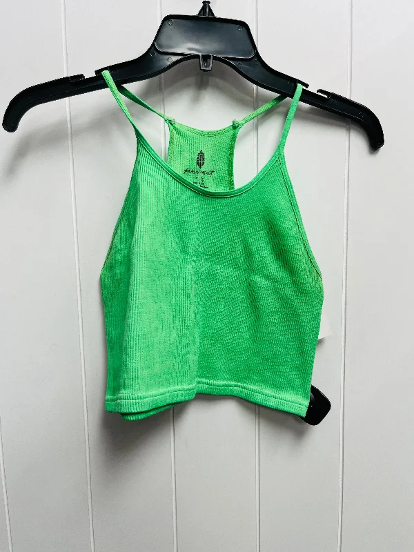 Top Sleeveless By Free People In Green, Size: Xl