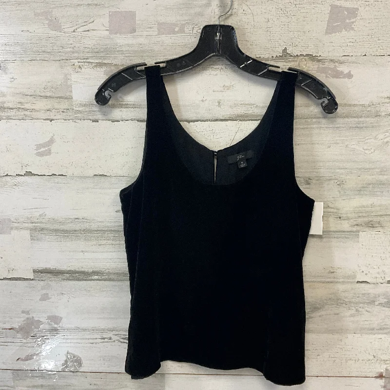 Top Sleeveless By J. Crew In Black, Size: S