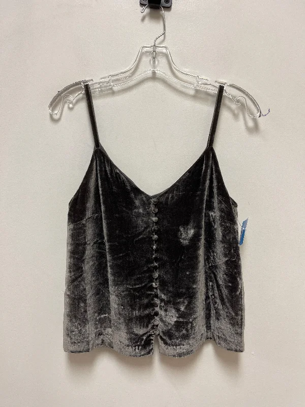 Top Sleeveless By Madewell In Grey, Size: Xs