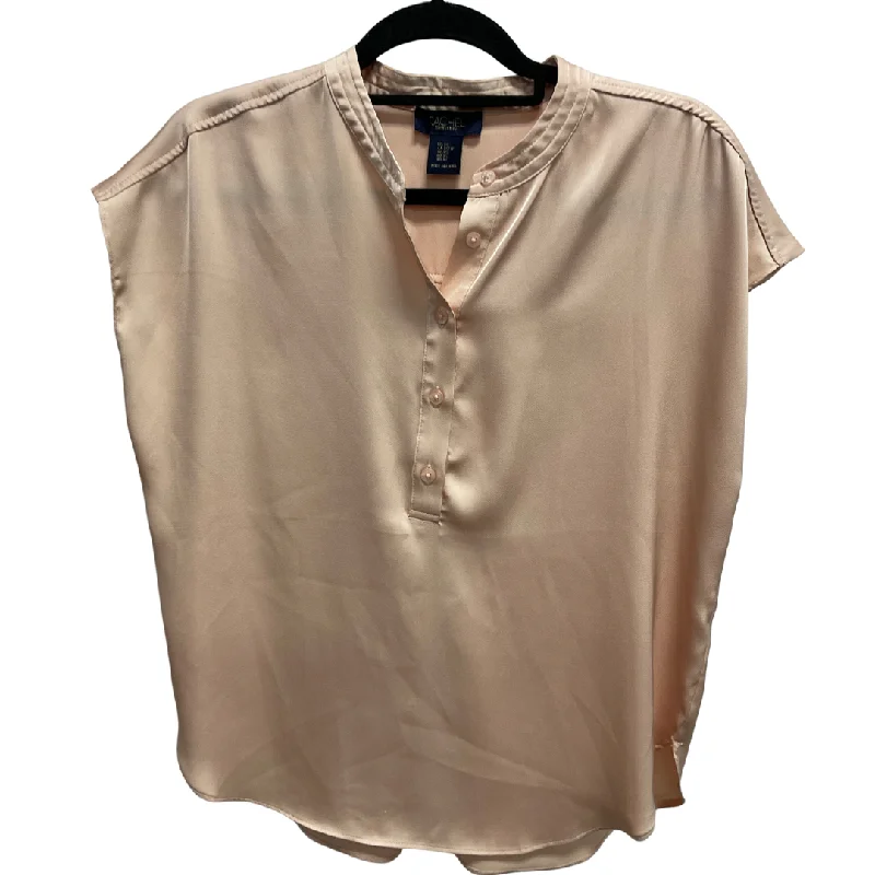 Top Sleeveless By Rachel Roy In Peach, Size: Xs